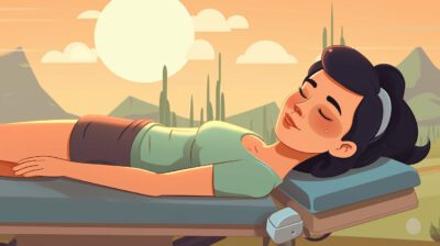 Massagepistole bei Verspannungen