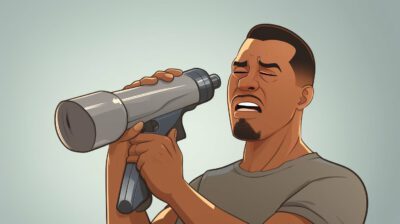 Massagepistole für Schmerzlinderung