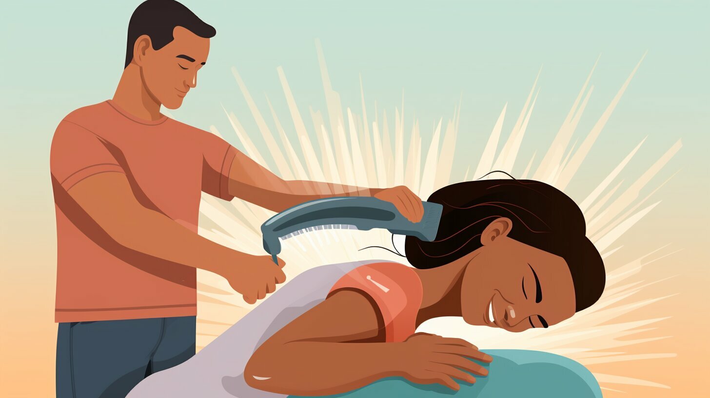 Massagepistole bei Rückenschmerzen