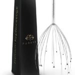 PURAVA Kopfmassagegerät mit Metall-Griff