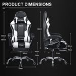 GTPLAYER Büro Stuhl mit Massage – Bild 3