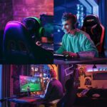 Douxlife Gaming Stuhl Rot – Bild 3