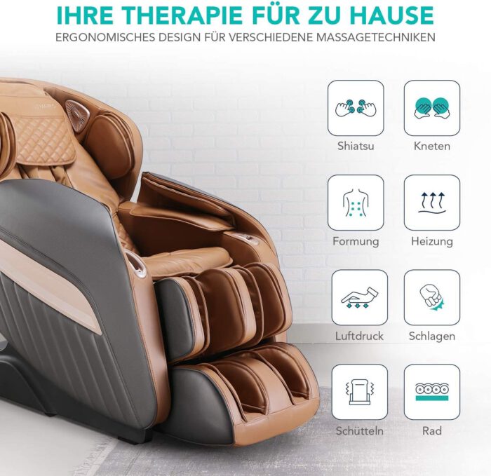 NAIPO Massagesessel - NAIPO A350 MGC-A350BR – Bild 2