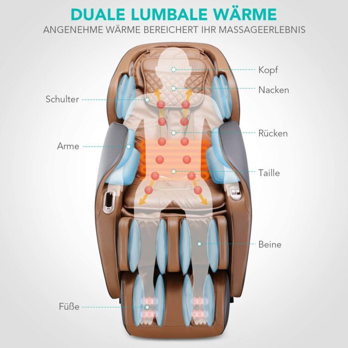 NAIPO Massagesessel - NAIPO A350 MGC-A350BR – Bild 3