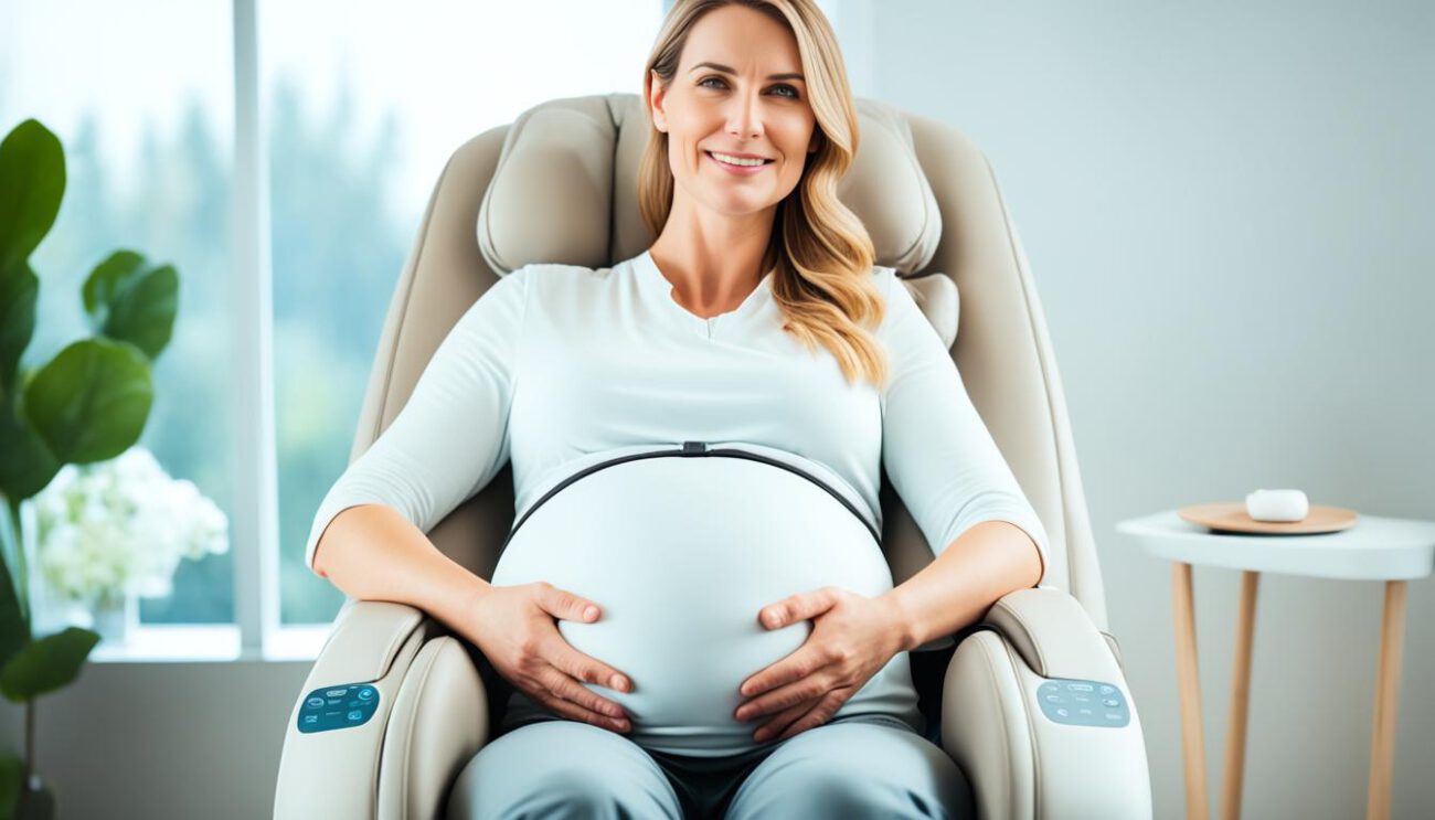Massagesessel in der Schwangerschaft
