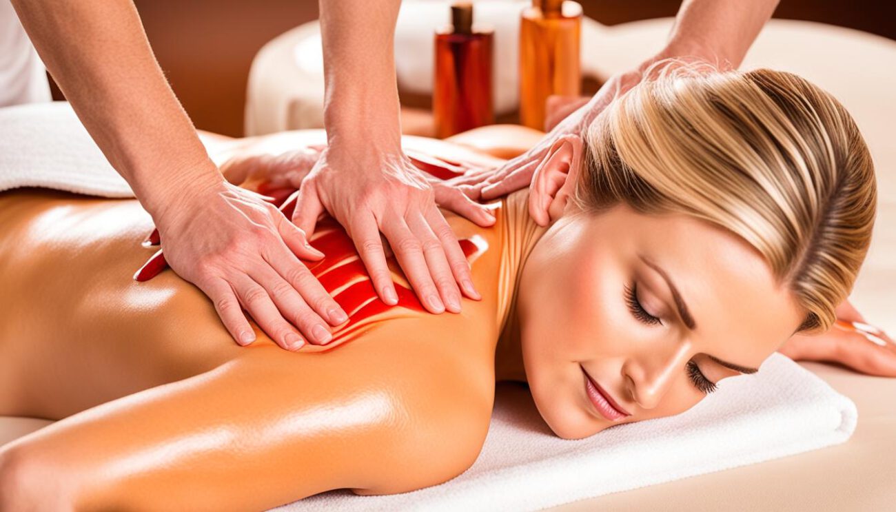 Massage-Techniken bei einer Body to Body-Massage