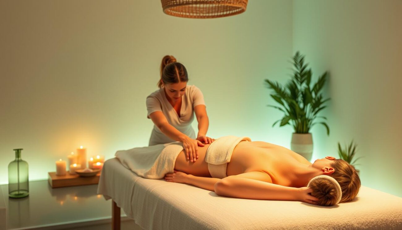 Klassische Massage zur Durchblutungsförderung und Muskelregeneration